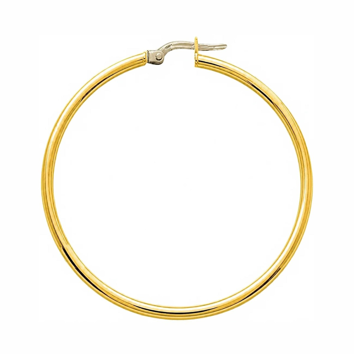 Créoles Or jaune 40mm